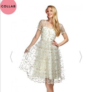 Collectif x Modcloth Nina Evening Swing Dress